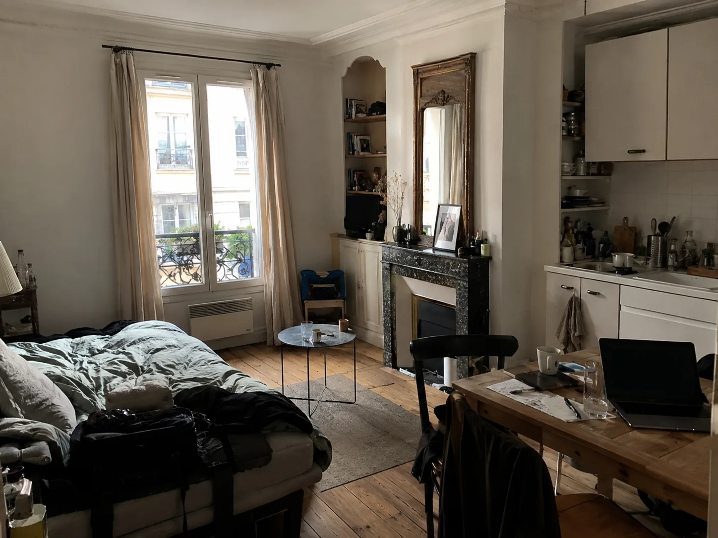 État des lieux avant le départ — Paris 17e, T3 65 m²